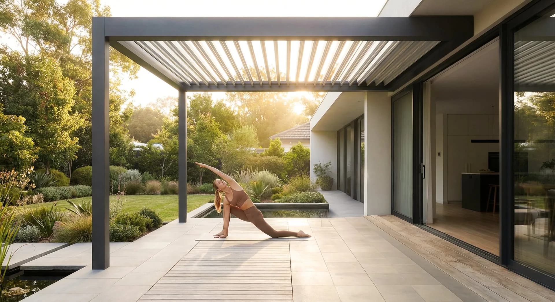 Købsguide: Bioklimatisk pergola med lameltag