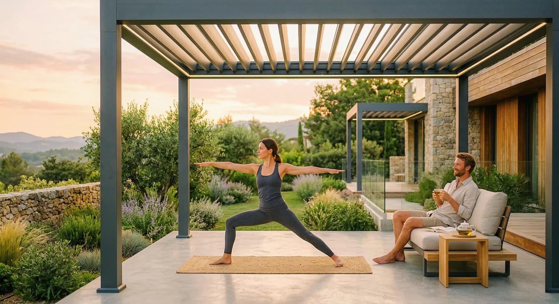 Luxa Sereno 700 Bioclimatic Pergola — maintenance